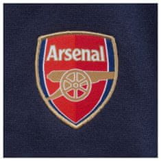 FotbalFans Pánské Šortky Arsenal FC, Modré, Fleece, Kapsy, Oficiální | M