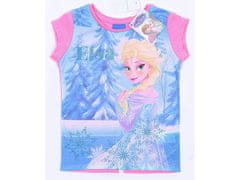 sarcia.eu Elsa DISNEY růžové a modré tričko s rozparkem 5-6 let 116 cm