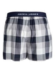 Jack&Jones 2 PACK - pánské trenky JACLUCA 12239042 Navy Blazer (Velikost M)