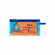 NILS Plavecká čepice silikonová NQC oranžová 