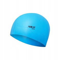 NILS Plavecká čepice silikonová NQC světle modrá
