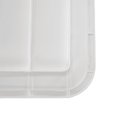 BPS-koupelny Zahradní úložný box / příruční stolek, bílá, Ugur