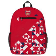 FotbalFans Batoh Arsenal FC, Červený design, 42x30x17 cm