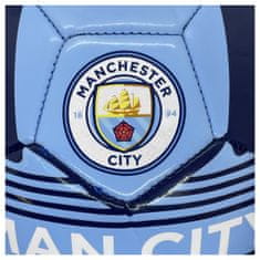 FotbalFans Fotbalový Míč Manchester City, Podpisy Hráčů, Modrý, Velikost 4