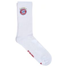 FotbalFans Ponožky FC Bayern Mnichov. Barevné. Klubový znak. 3 páry. 43-46