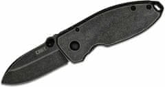 CRKT CR-2490KS SQUID BLACK STONEWASH kapesní nůž 5,4 cm, celoocelový, celočerný