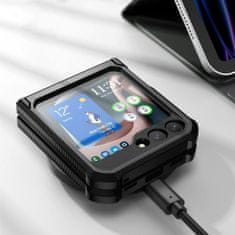 Tech-protect Kevlar kryt na Samsung Galaxy Z Flip 5, černý