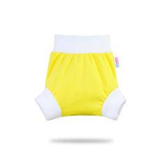 Petit Lulu Žluté - pull-up svrchní kalhotky - L