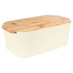 Bochník chleba s bambusovou deskou Cream 259303