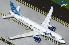 Gemini Airbus A220-300, JetBlue Airways, "Hops" tail design, Dawning of a Blue Era, USA, 1/200