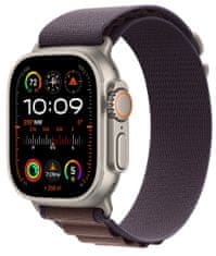 Apple Watch Ultra 2, Alpine Loop, Indigo, Large (MREW3CS/A)
