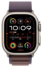 Apple Watch Ultra 2, Alpine Loop, Indigo, Large (MREW3CS/A)