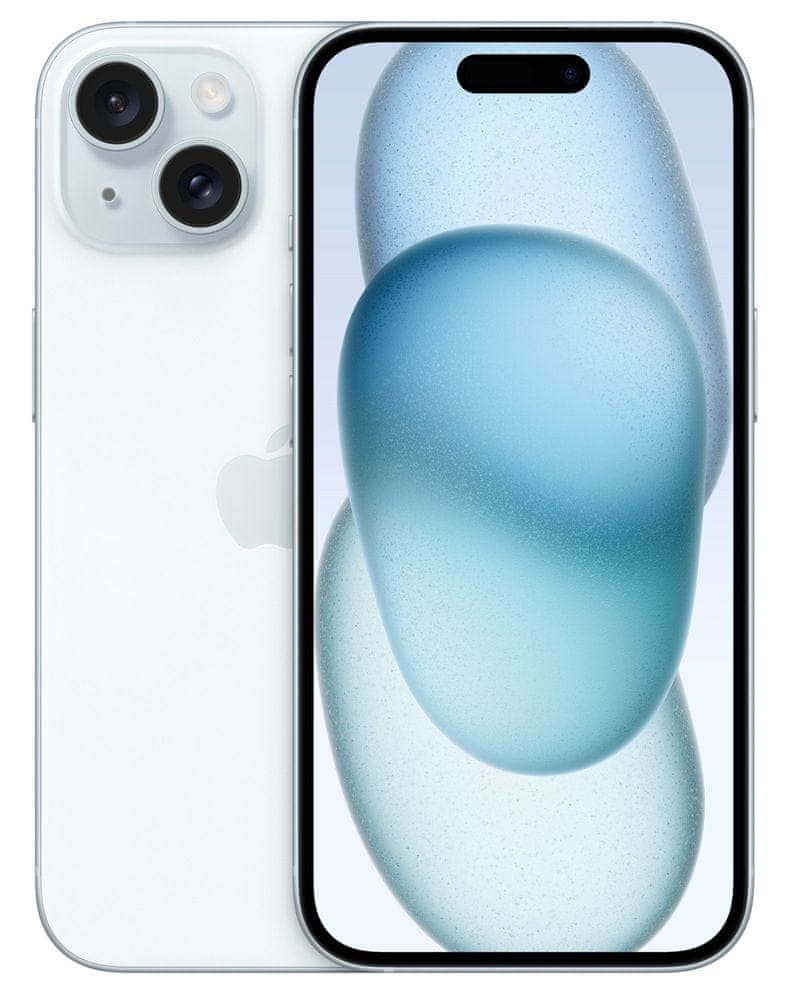 Levně Apple iPhone 15, 128GB, Blue (MTP43SX/A)