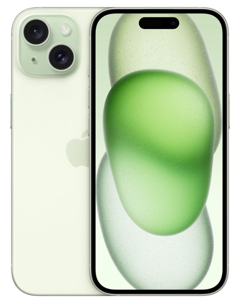 Levně Apple iPhone 15, 512GB, Green (MTPH3SX/A)