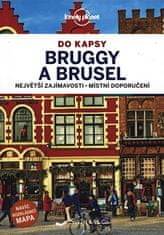 Lonely Planet Brusel a Bruggy do kapsy - - Benedict Walker kniha + mapa
