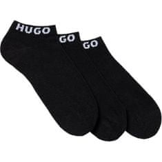 Hugo Boss 3 PACK - pánské ponožky HUGO 50480217-001 (Velikost 39-42)