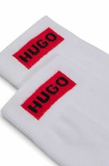 Hugo Boss 2 PACK - dámské ponožky HUGO 50502046-100 (Velikost 39-42)