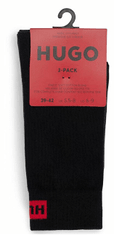 Hugo Boss 2 PACK - dámské ponožky HUGO 50502046-001 (Velikost 39-42)