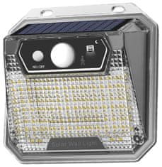 Immax PETTY venkovní solární nástěnné LED osvětlení s PIR čidlem, 3W