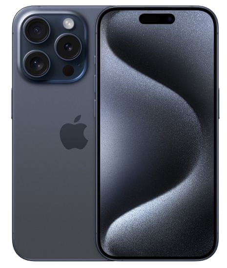 Apple iPhone 15 Pro, 1TB, Blue Titanium (MTVG3SX/A)
