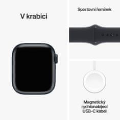 Apple Watch Series 9, Cellular, 41mm, Midnight, Midnight Sport Loop (MRHU3QC/A)
