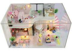 Dvěděti 2Kids Toys miniatura domečku Dům Anniny růžové melodie