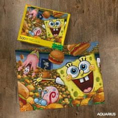 Aquarius Puzzles Puzzle SpongeBob SquarePants: Krabí hambáče 500 dílků