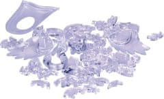 HCM Kinzel 3D Crystal puzzle Labuť bílá 44 dílků