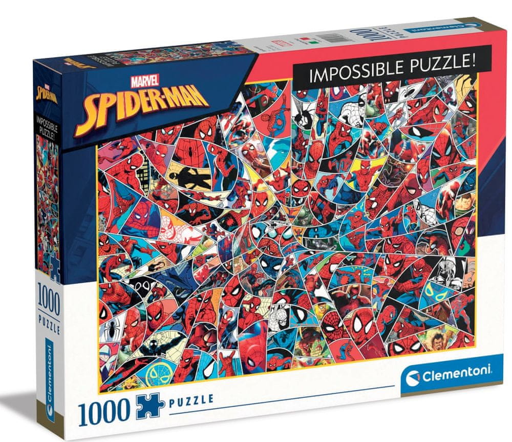 Clementoni Puzzle 1000 dílků - Impossible Spiderman