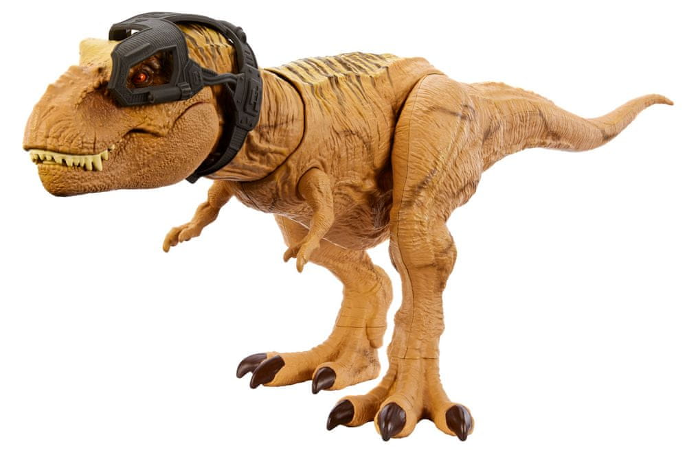 Levně Mattel Jurassic World T-Rex na lovu se zvuky HNT62