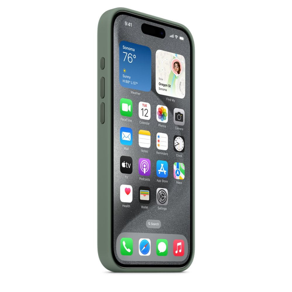Apple iPhone 15 Pro szilikon tok MagSafe készülékkel - Cypress