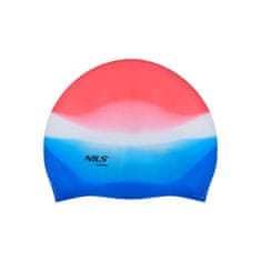NILS Plavecká čepice silikonová NQC Multicolor M03 vícebarevná