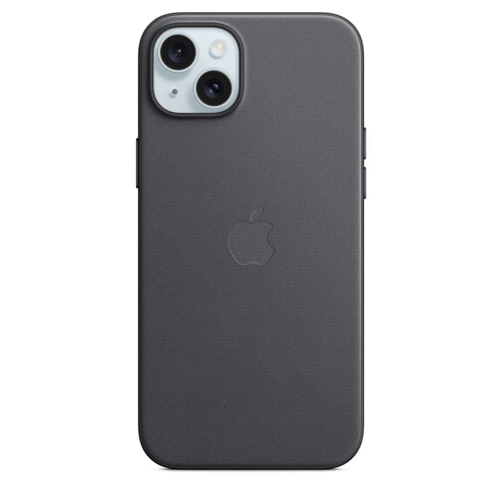 Levně Apple iPhone 15 Plus FineWoven Case with MagSafe - Black