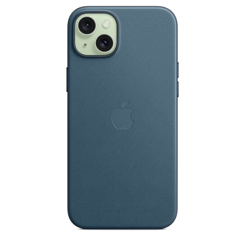Levně Apple iPhone 15 Plus FineWoven Case with MagSafe - Pacific Blue
