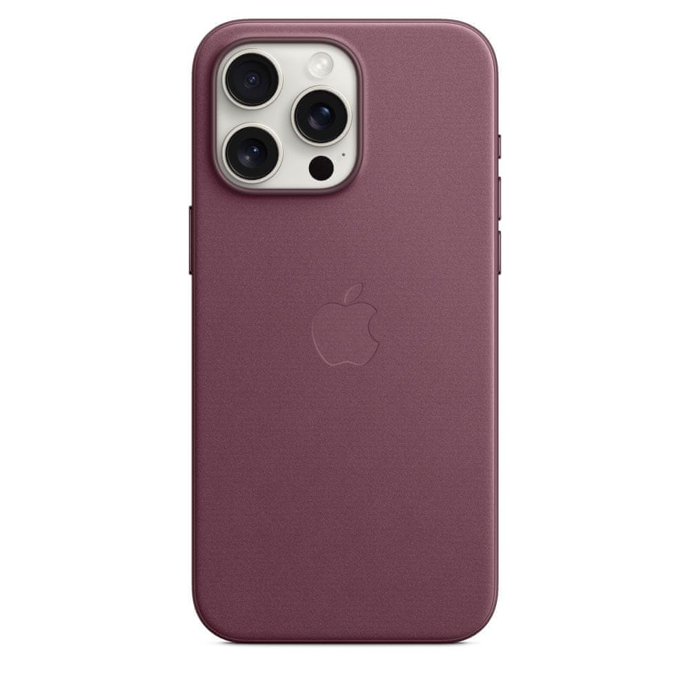 Levně Apple iPhone 15 Pro Max FineWoven Case with MagSafe - Mulberry