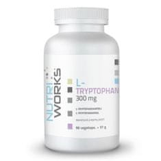 NutriWorks L-Tryptophan 300mg 90 kapslí 