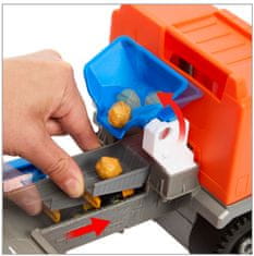 Matchbox Stavební náklaďák s bagrem a doplňky HPD64