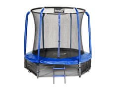 Jumpi 252cm/8FT Maxy Comfort Modrá zahradní trampolína s vnitřní sítí