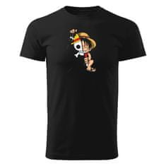 Grooters Pánské tričko One Piece - Monkey D Luffy Velikost: XL