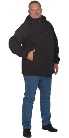 Nadměrky Hela Softshellová bunda černá
