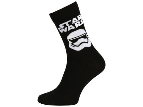 sarcia.eu Černobílé pánské ponožky s obrázkem Stormtroopera STAR WARS