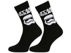 sarcia.eu Černobílé pánské ponožky s obrázkem Stormtroopera STAR WARS 39-42 EU