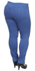 Nadměrky Hela Míša kalhoty středně modré 46