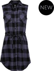 BRANDIT Dámská košile Gracey Černo-šedá Velikost: XXL