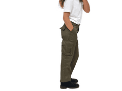 BRANDIT Dětské kalhoty US Ranger Trouser Olivové Velikost: 146/152