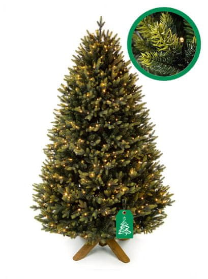 Vánoční stromek Smrk Baltic Edition LED 180 cm