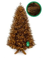 Vánoční stromek Smrk Gold Edition LED 220 cm