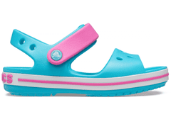 Crocs Crocband Sandals pro děti, 24-25 EU, C8, Sandály, Pantofle, Digital Aqua, Modrá, 12856-4SL