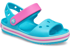 Crocs Crocband Sandals pro děti, 23-24 EU, C7, Sandály, Pantofle, Digital Aqua, Modrá, 12856-4SL