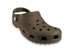 Crocs Classic Clogs Unisex, 37-38 EU, M5W7, Pantofle, Dřeváky, Chocolate, Hnědá, 10001-200